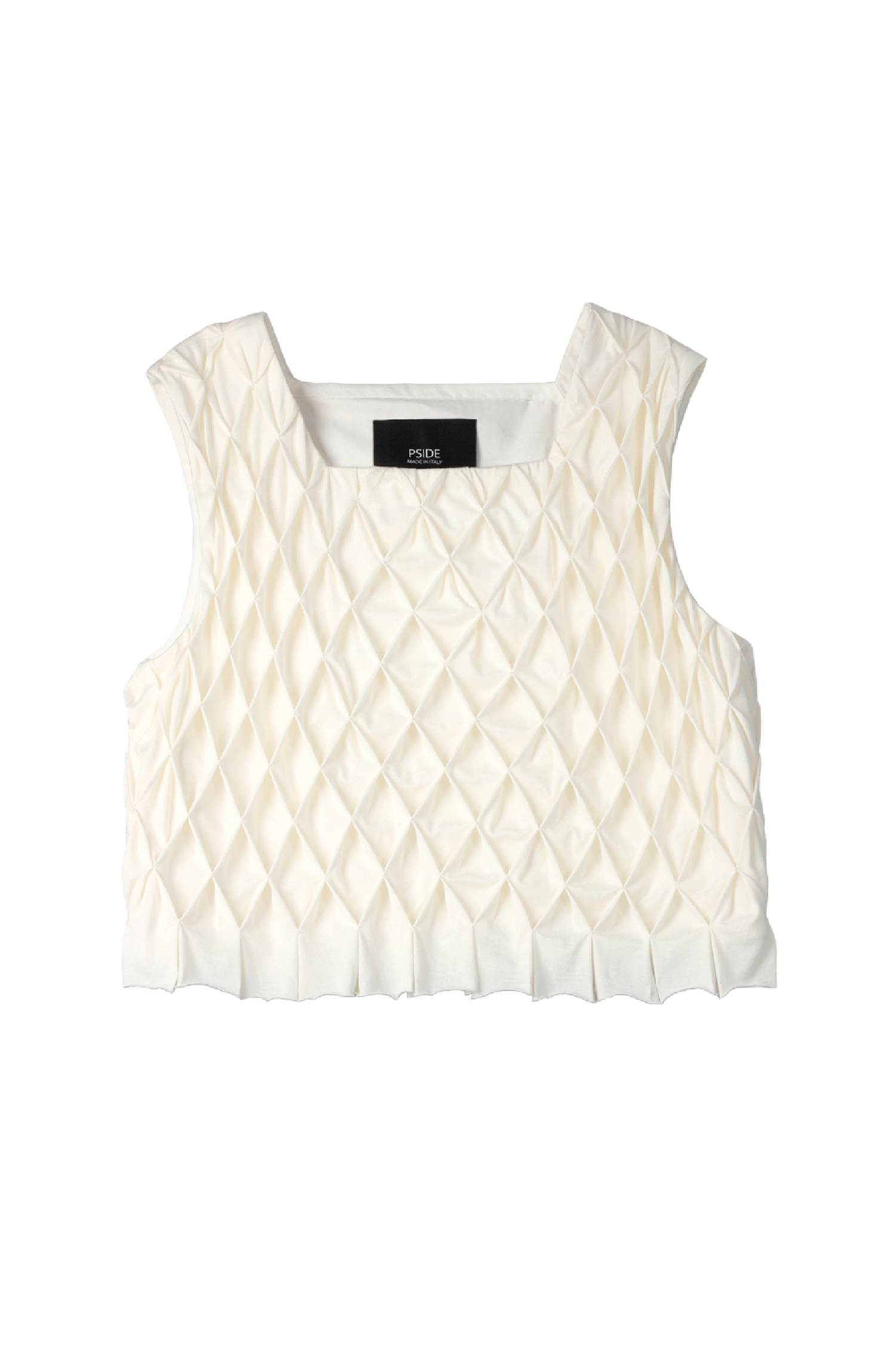 DIAMOND - PATTERNED TANK TOP