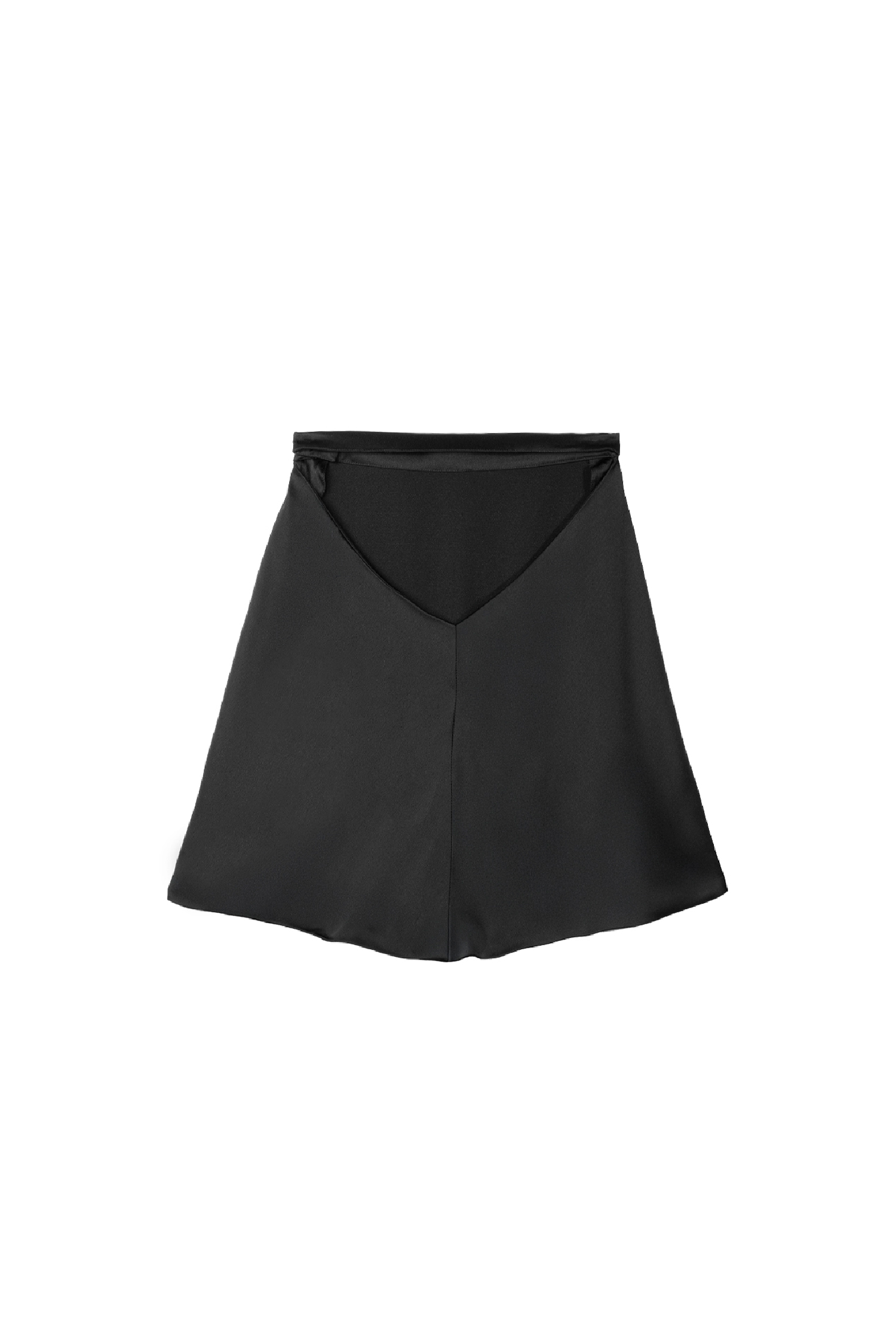 SKIRT WITH BACK OPENING